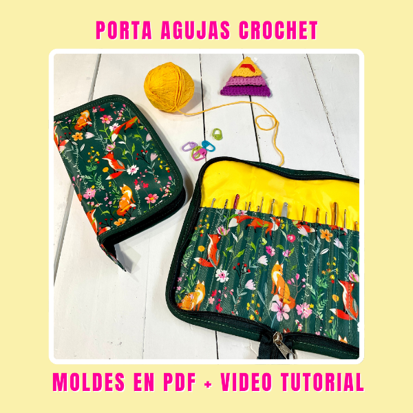 Producto - ESTUCHE PORTA AGUJAS - MOLDES EN PDF