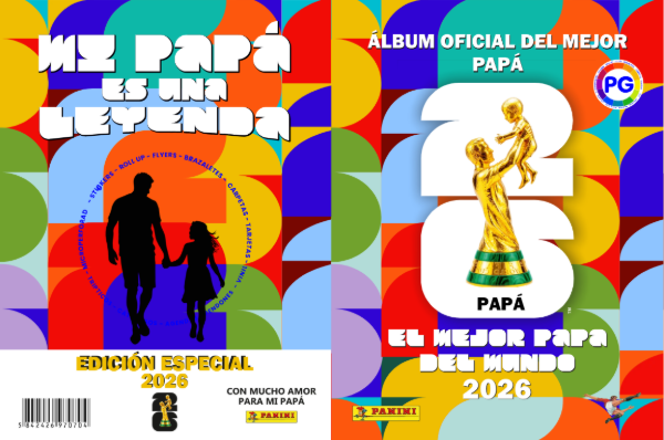 Producto - ALBUM FIGUS MUNDIAL DIA DEL PADRE