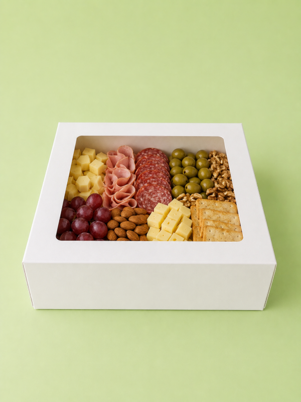 Producto - CAJA TAPA BISAGRA CON VISOR CD.1321 28x8.5x28 - 1