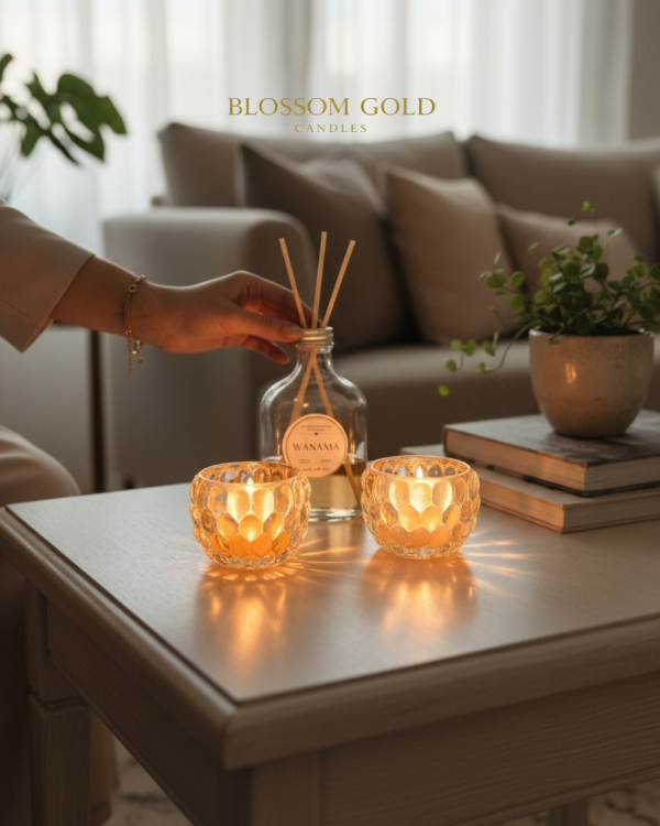 Producto - Vela cristal burbuja mediana