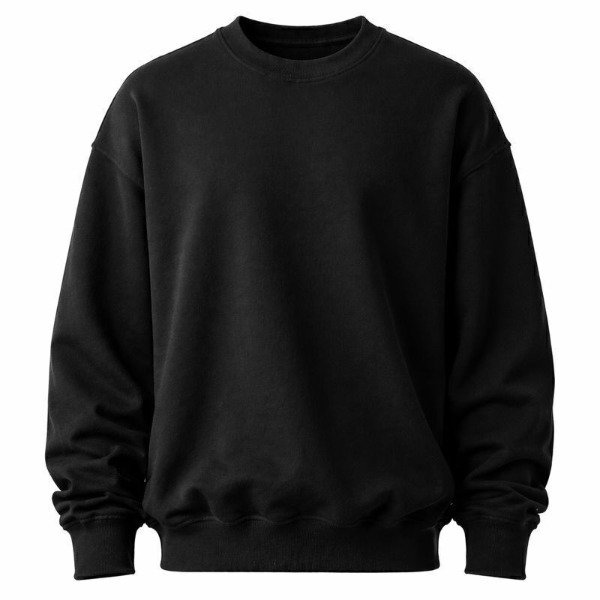 Producto - Buzo cuello redondo - Over -Negro - 1