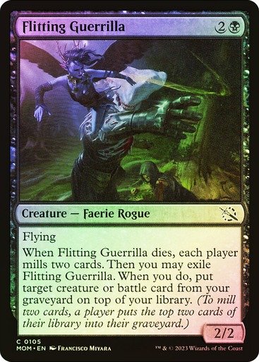 Producto - Flitting Guerrilla Foil  March of the Machine