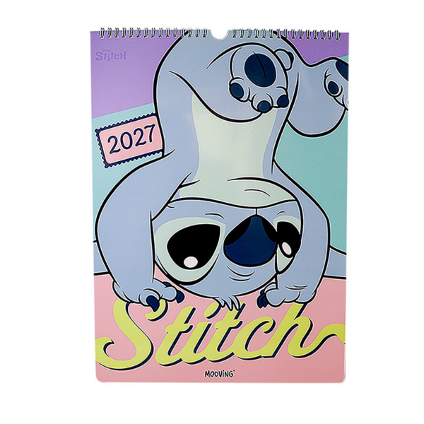 Producto - Calendario planificador 2027 Stitch Mooving - 0