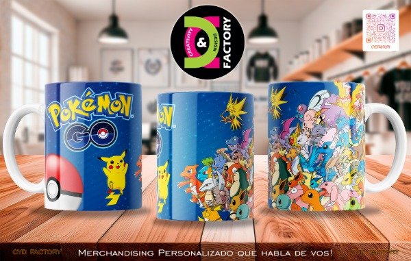 Producto - Taza - Anime - Pokemon - TZ-RT-BL-11OZ-19-ANM-PKM