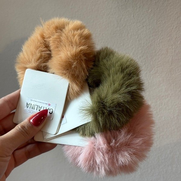 Producto - Scrunchies peluche