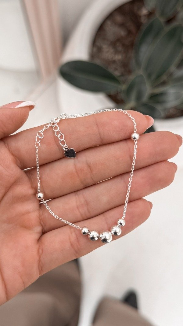 Producto - Pulsera con bolitas en degrade