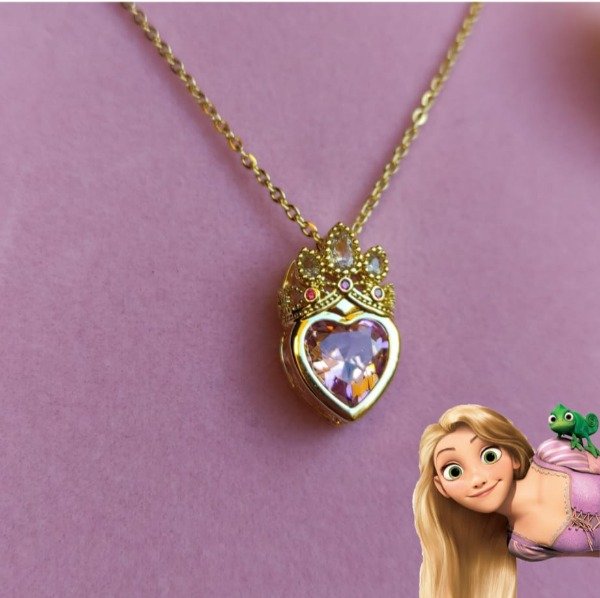 Producto - Collar CORAZON RAPUNZEL