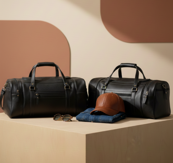 Producto - Bolso de viaje de cuero modelo "936" - 6