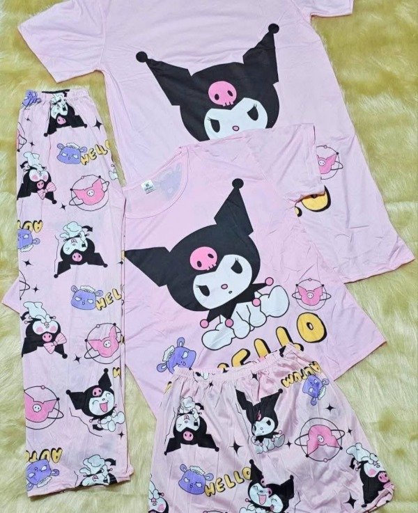 Producto - Pijamas 4 piezas (adultos)