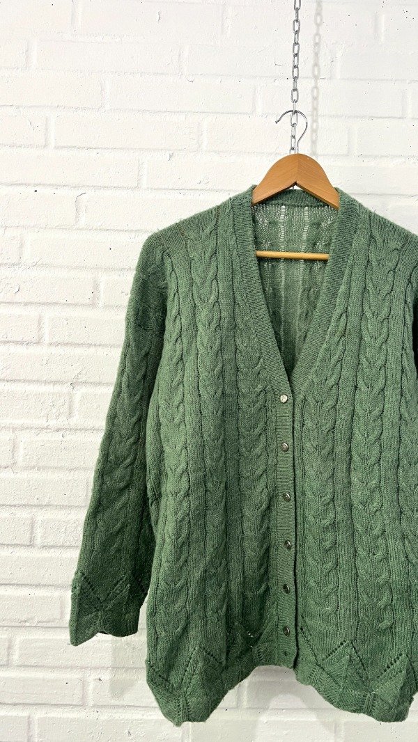 Producto - Saco lana verde (L)