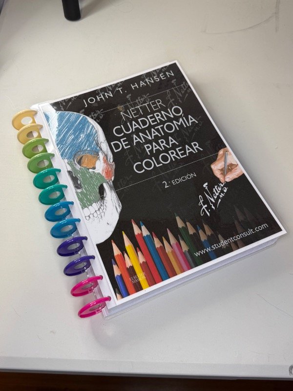 Producto - Anatomía para colorear de Netter