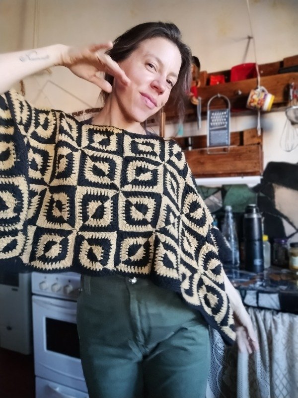 Producto - Poncho "Moire"