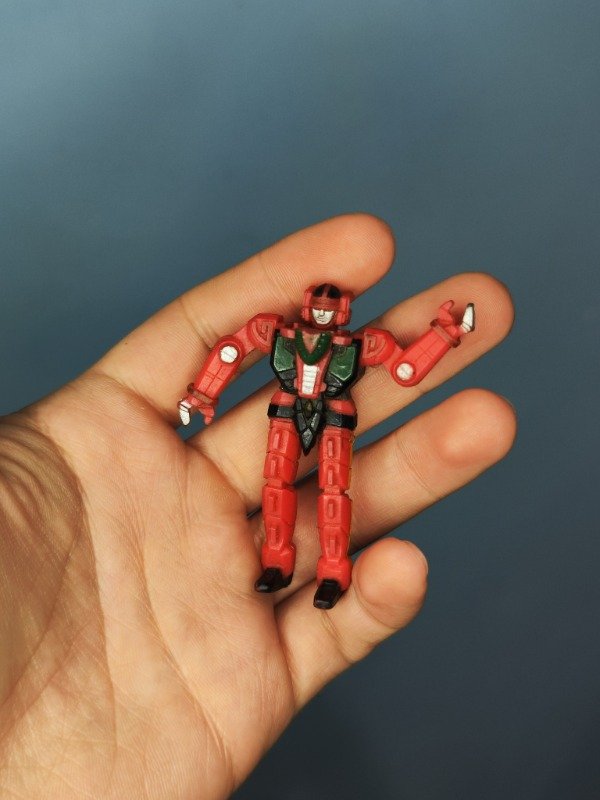 Producto - Red Dragon Mini Figura Zord Red 5 cm - Original Saban 1994 - 0