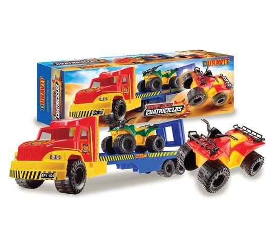 Producto - CAMION TRANSPORTE 2 CUATRICICLOS GRANDES DURAVIT