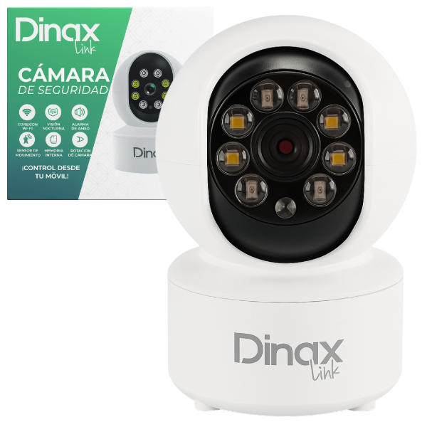 Producto - CAMARA DE SEGURIDAD IP DINAX DOMO- DXCAMDOMO