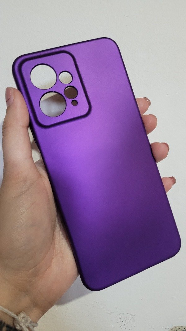 Producto - redmi note 12 4g silicona case violeta metalizado
