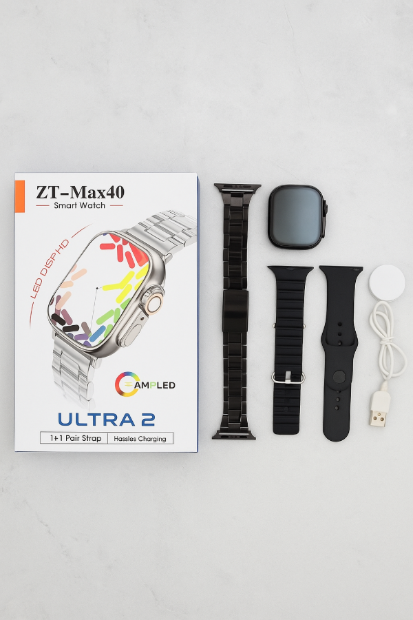 Producto - Smartwatch ZT-MAX40 Ultra 2 con 3 Mallas