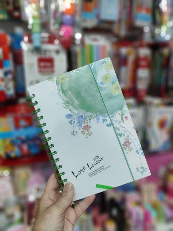 Producto - Agenda Diaria A5 2026 LOVE