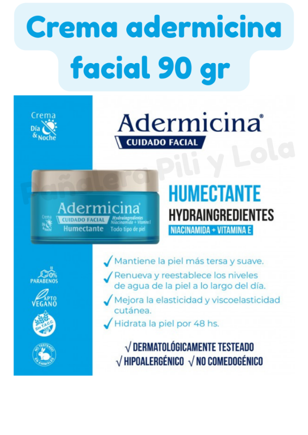 Producto - Crema Adermicina facial humectante