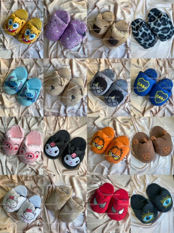 Producto - COMBO PANTUFLAS INVIERNO + 1 DOCENA DE MEDIAS KP