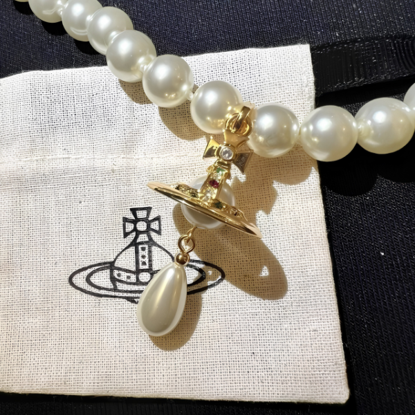 Producto - Collar Hachi Pearl Dorado - 0