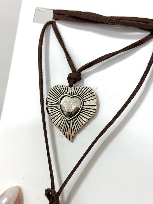 Producto - Choker ruby heart chocolate
