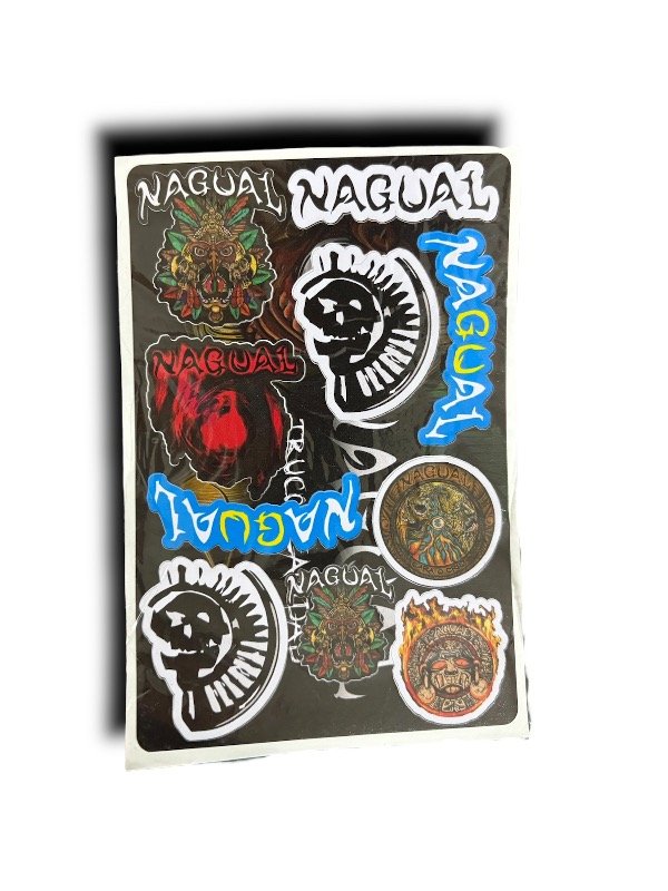 Producto - PLANCHA STICKERS NAGUAL