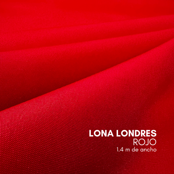 Producto - LONA IMPORMEABLE LONDRES ROJO