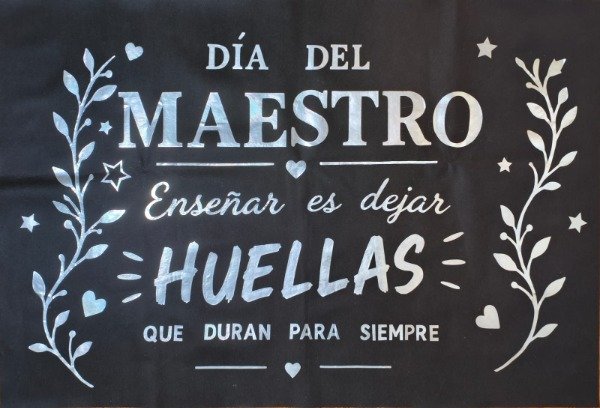 Producto - 11 de Septiembre plateado 2.50 m x 1.50