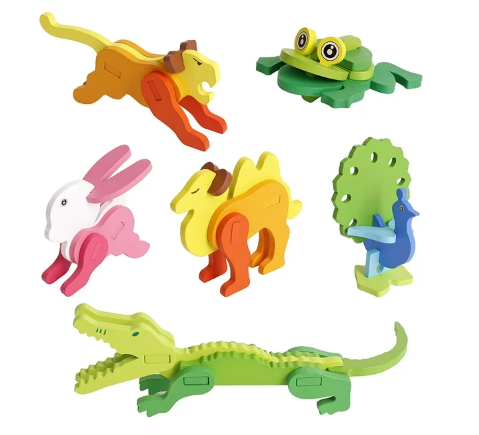 Producto - Rompecabezas 3d Animales