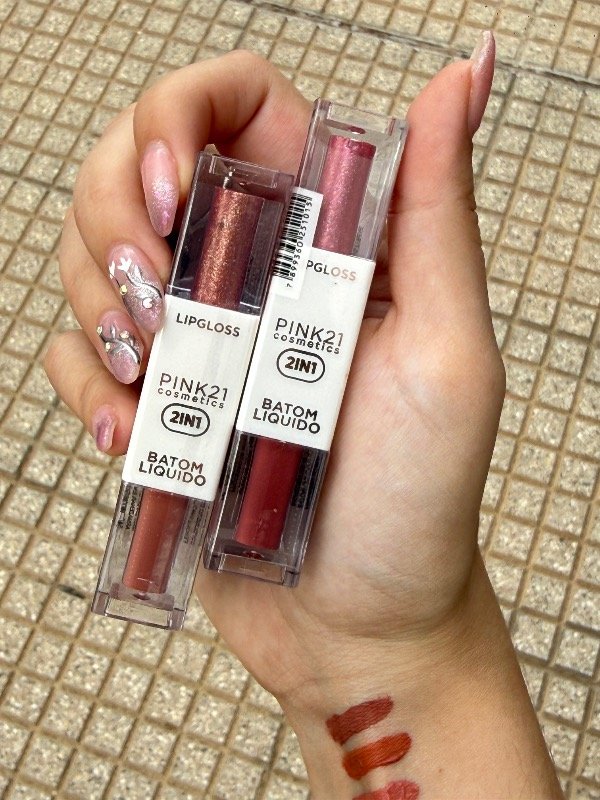 Producto - LABIALES DOBLE PINK 21