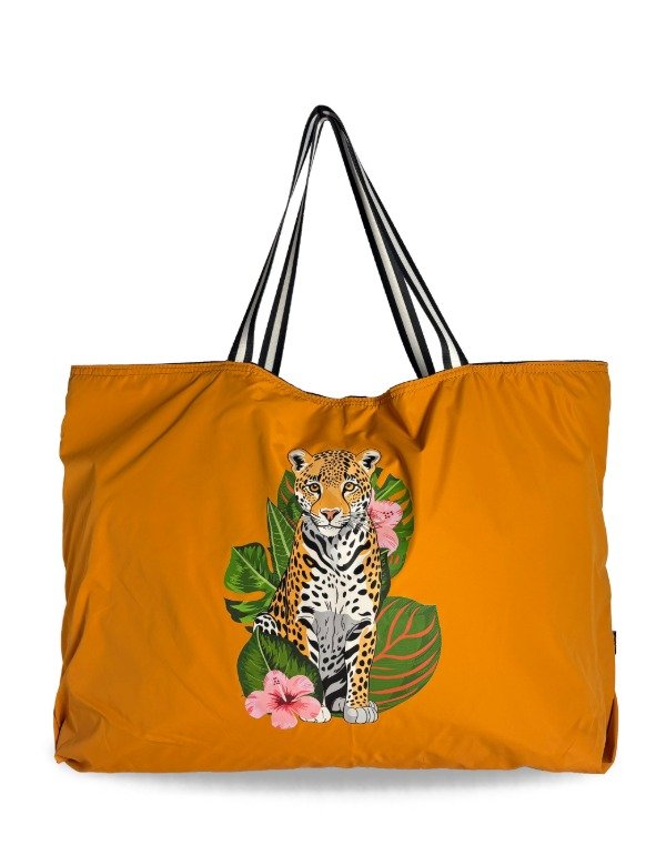 Producto - BEACH TOTE LEOPARDO