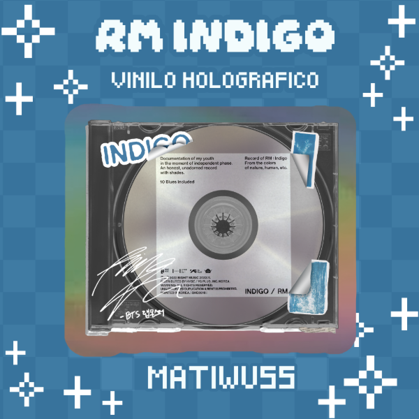 Producto - VINILO INDIGO RM BTS