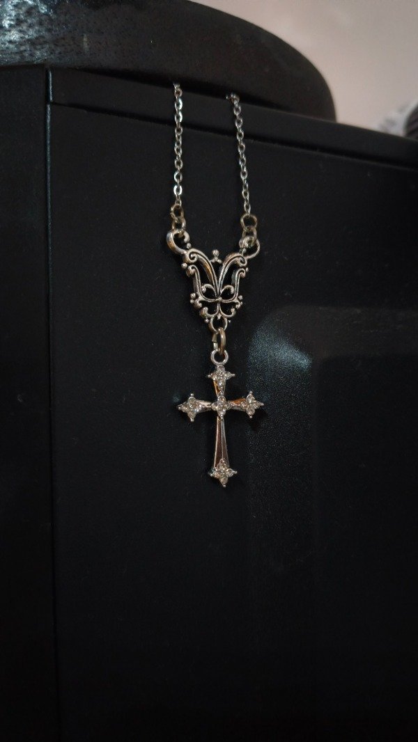 Producto - Collar Cruz Strass