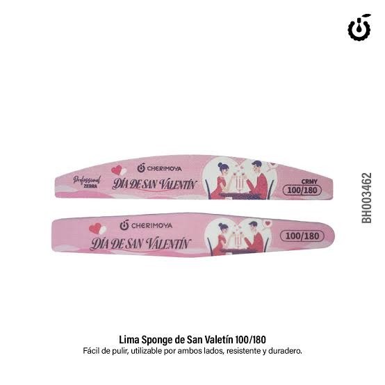 Producto - Lima edicion limitada san valentin 100/180 caja x 2pcs