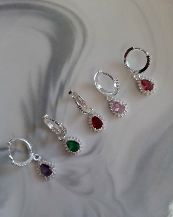 Producto - Argolla Lucia Plateado