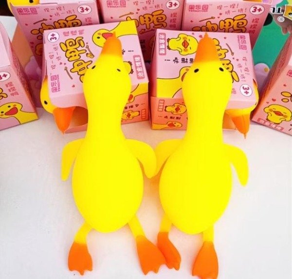 Producto - Pato Amarillo Squishy Mochi  - Antiestres #60000