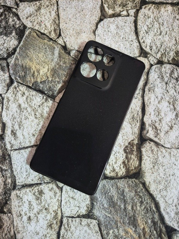 Producto - Funda tpu glitter Moto G75 negra