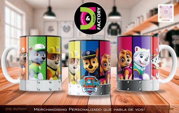 Producto - Taza Paw Patrol - TZ-RT-BL-11OZ-301-KID-PAW