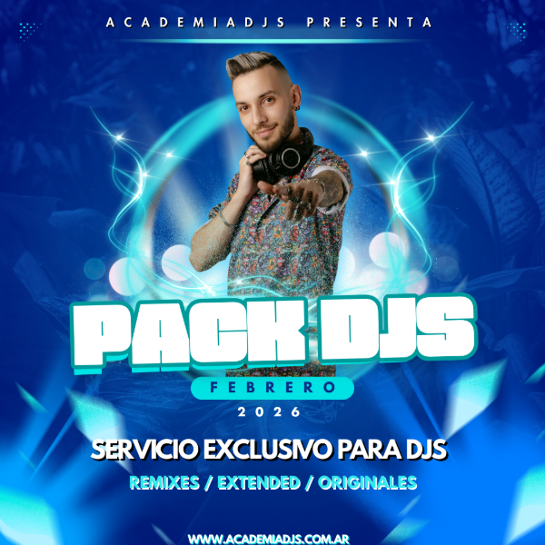 Producto - PACK DE MUSICA PARA DJS FEBRERO 2026