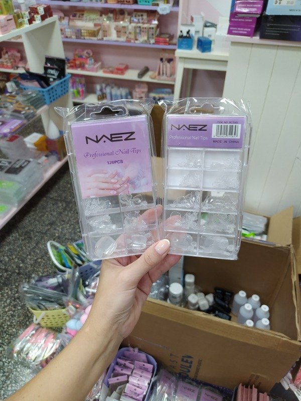 Producto - Tips para pies 120 piezas naez