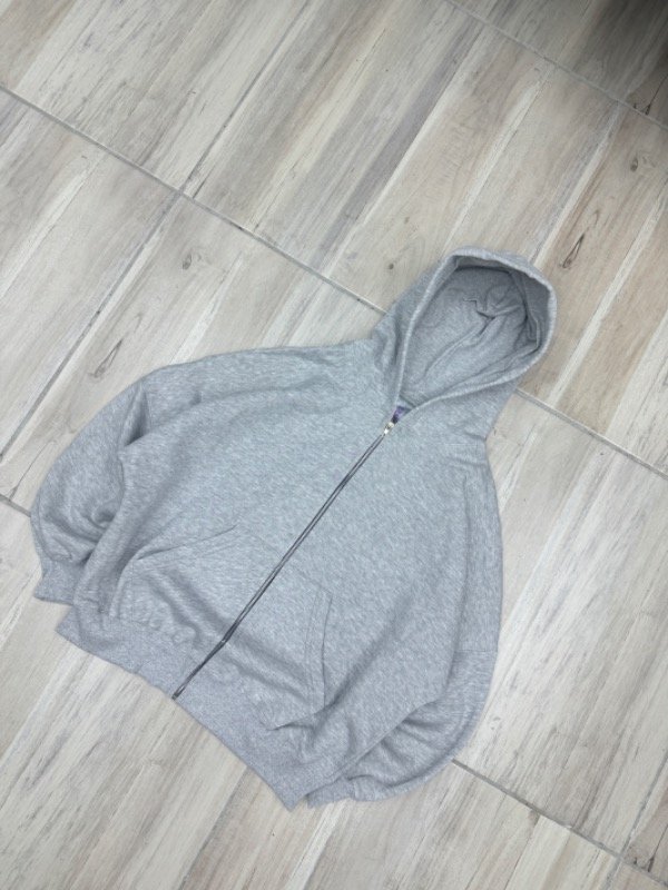 Producto - Zip hoodie Gris melange