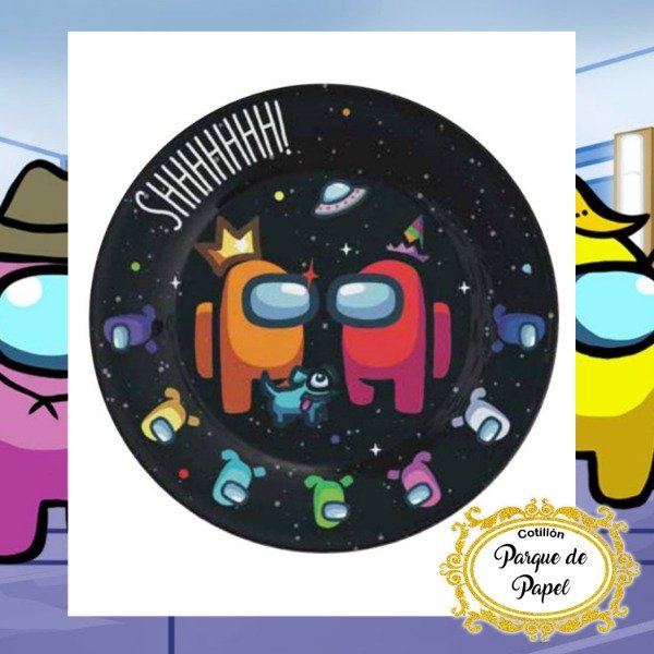 Producto - Platos Among Us (x10 u.)