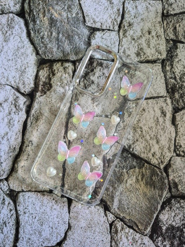 Producto - Funda charms mariposa Samsung A15