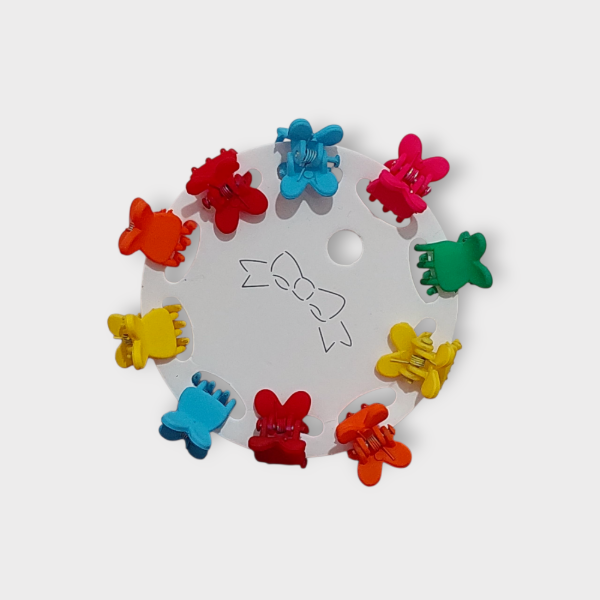 Producto - Prensitas x10 Mariposa