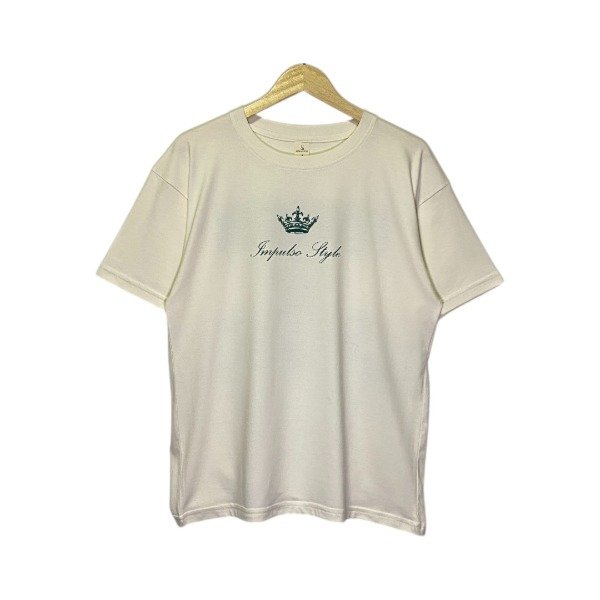 Producto - Remera Oversize Corona Natural