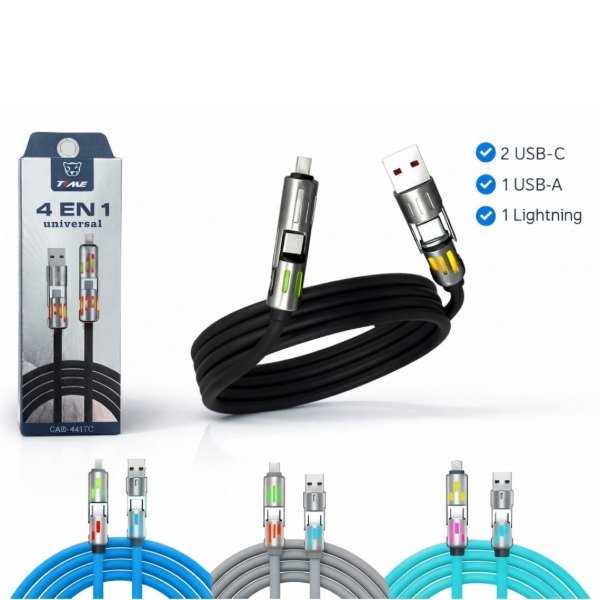Producto - Cable Time 4 En 1 Universal