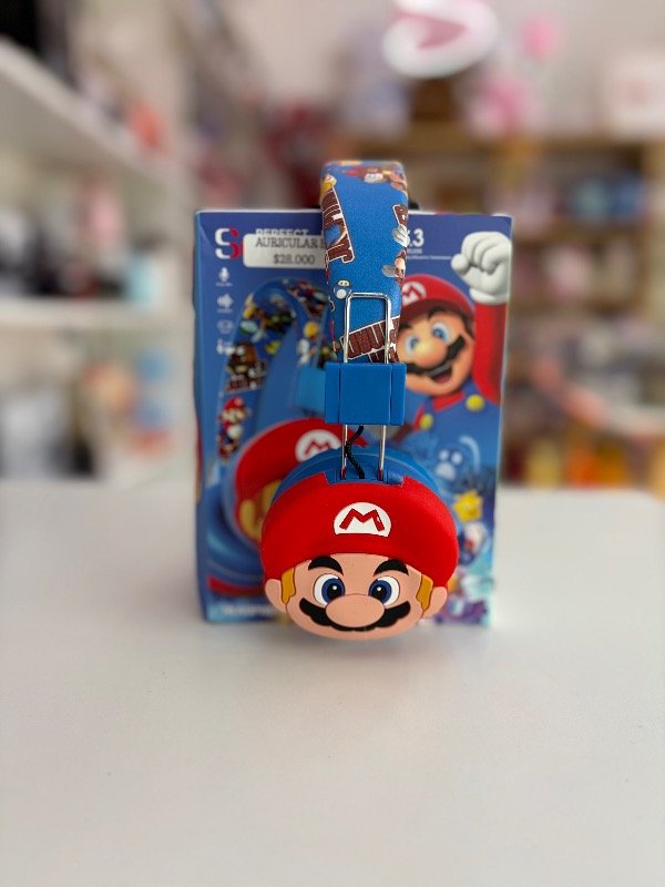 Producto - Auriculares Bluetooth infantil (Mario Bros)