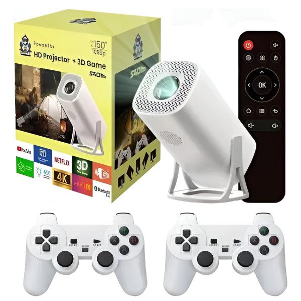 Producto - Proyector Android Gamer 1080p Audio Incorporado Joystick