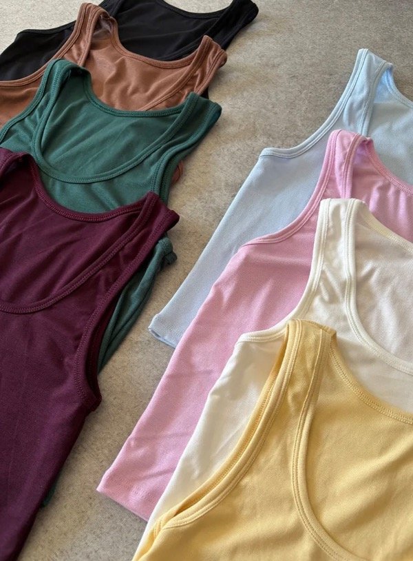 Producto - musculosa rib basica - 1